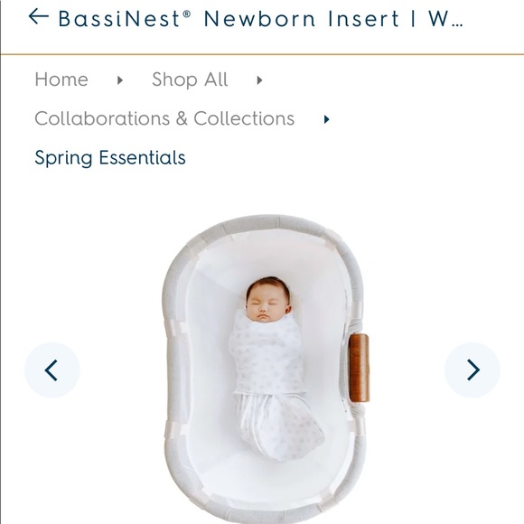 Halo Accessories Halo Bassinest Newborn Insert In Original